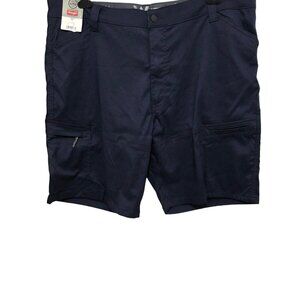 Wrangle Men's Navy Blue Silver Ridge Cargo Shorts W/ Pockets Size 40